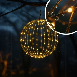 FlinQ Lichtbol Kerstverlichting - Ø50 Cm