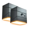 FlinQ Solar Twistcube Wandlamp - 2-pack
