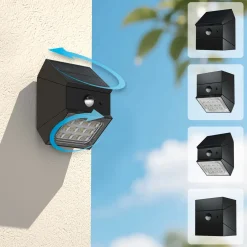 FlinQ Solar Twistcube Wandlamp - 2-pack