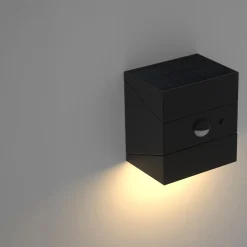 FlinQ Solar Twistcube Wandlamp - 2-pack