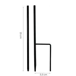 FLOKOO - Regenmeter - Regenmeter Op Voet - Neerslagmeter - Regenmeter Met Grondpen