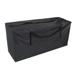 Flokoo - Tuinkussentas - Zwart - 173 X 76 X 51 Cm - Opbergtas Voor Tuinmeubelkussens