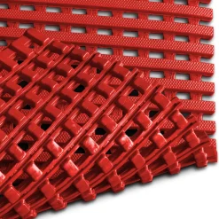Floordirekt - Anti-slip Mat, Adria, Rood, 120 X 300 Cm