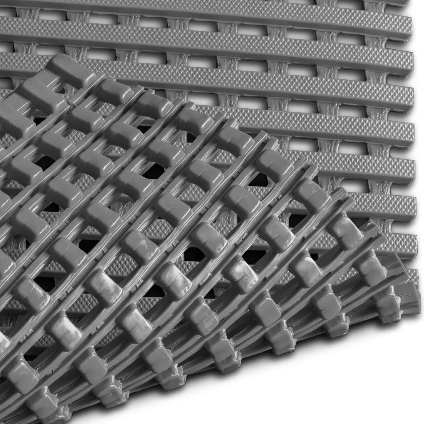 Floordirekt - Anti-slip Mat, Adria, Grijs, 120 X 400 Cm