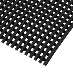 Floordirekt - Antislip Zwembadvloerkleed Adria, 12 Mm Dik, Zwart, 120 X 350 Cm
