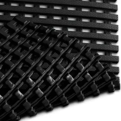 Floordirekt - Antislip Zwembadvloermat Adria, 12 Mm Dik, Zwart, 120 X 250 Cm