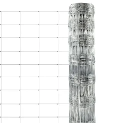 Floordirekt - Bosomheining Van Verzinkt Staal, Maas 15 Cm, 150 Cm X 50 M