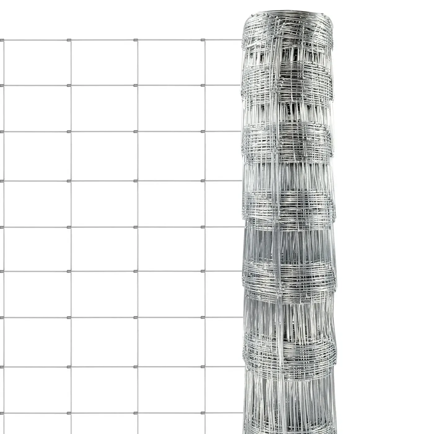 Floordirekt - Bosomheining Van Verzinkt Staal, Maas 15 Cm, 150 Cm X 50 M