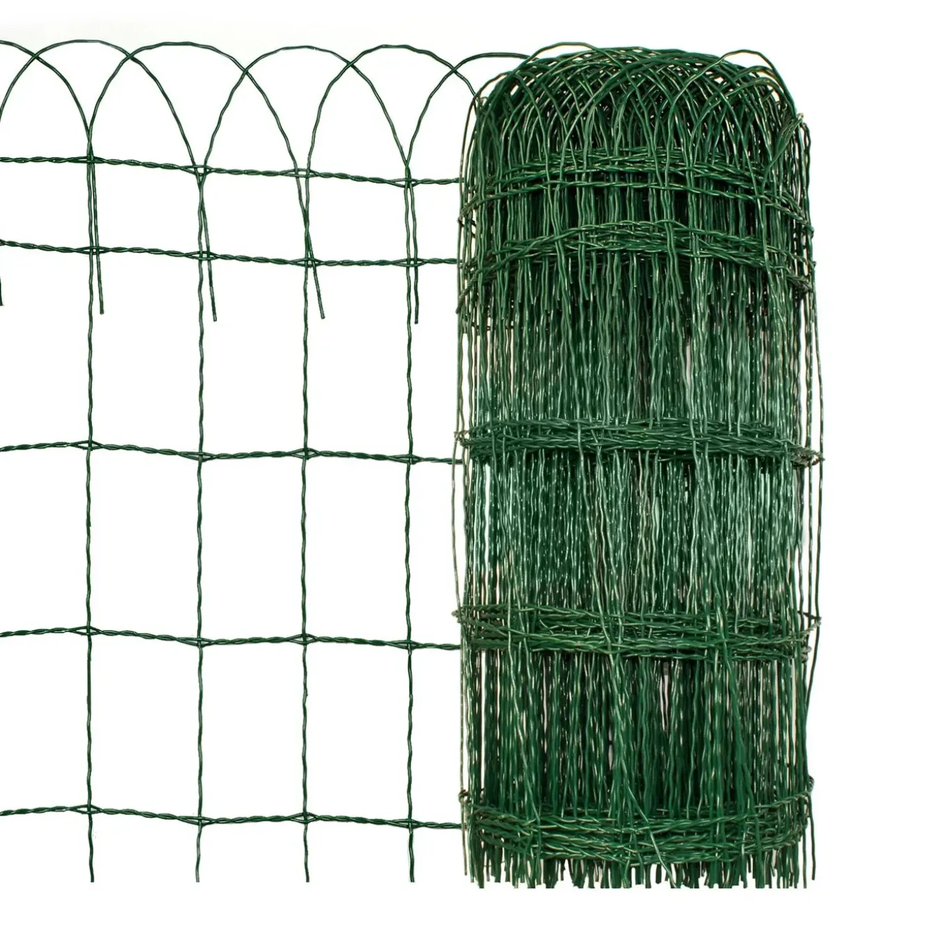 Floordirekt - Decoratief Gaasrol 40x1000 Cm, Groen, Maas 15x9 Cm