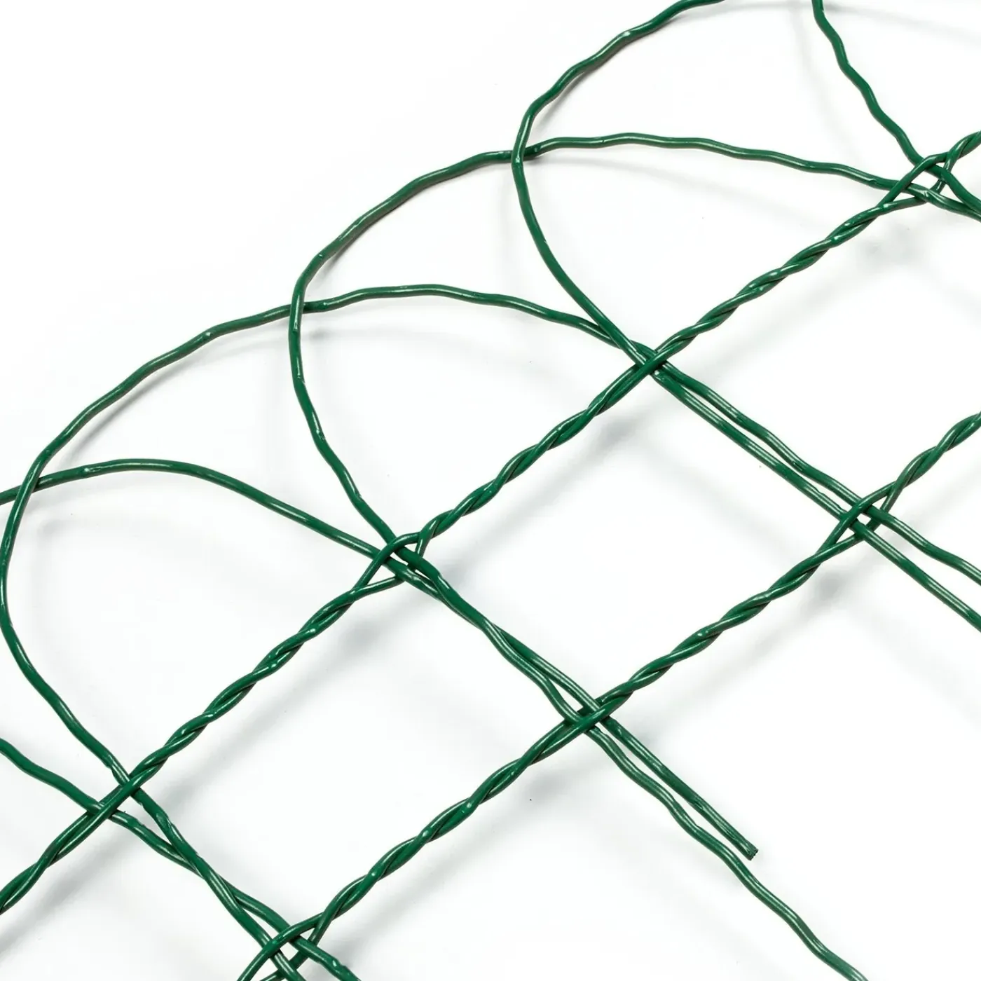 Floordirekt - Decoratief Gaasrol 65x1000 Cm, Groen, Maas 15x9 Cm