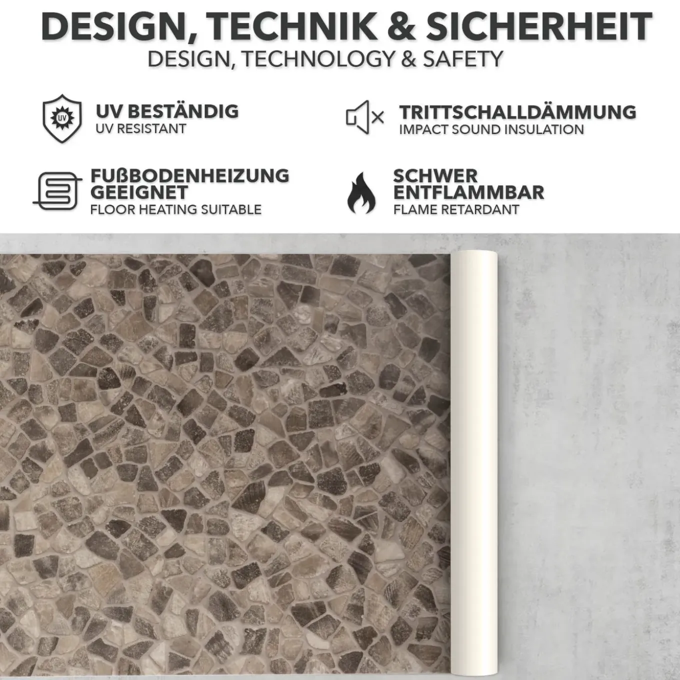 Floordirekt - Pvc Vloeren, Atlantic, Selby 162m, 100 X 450 Cm