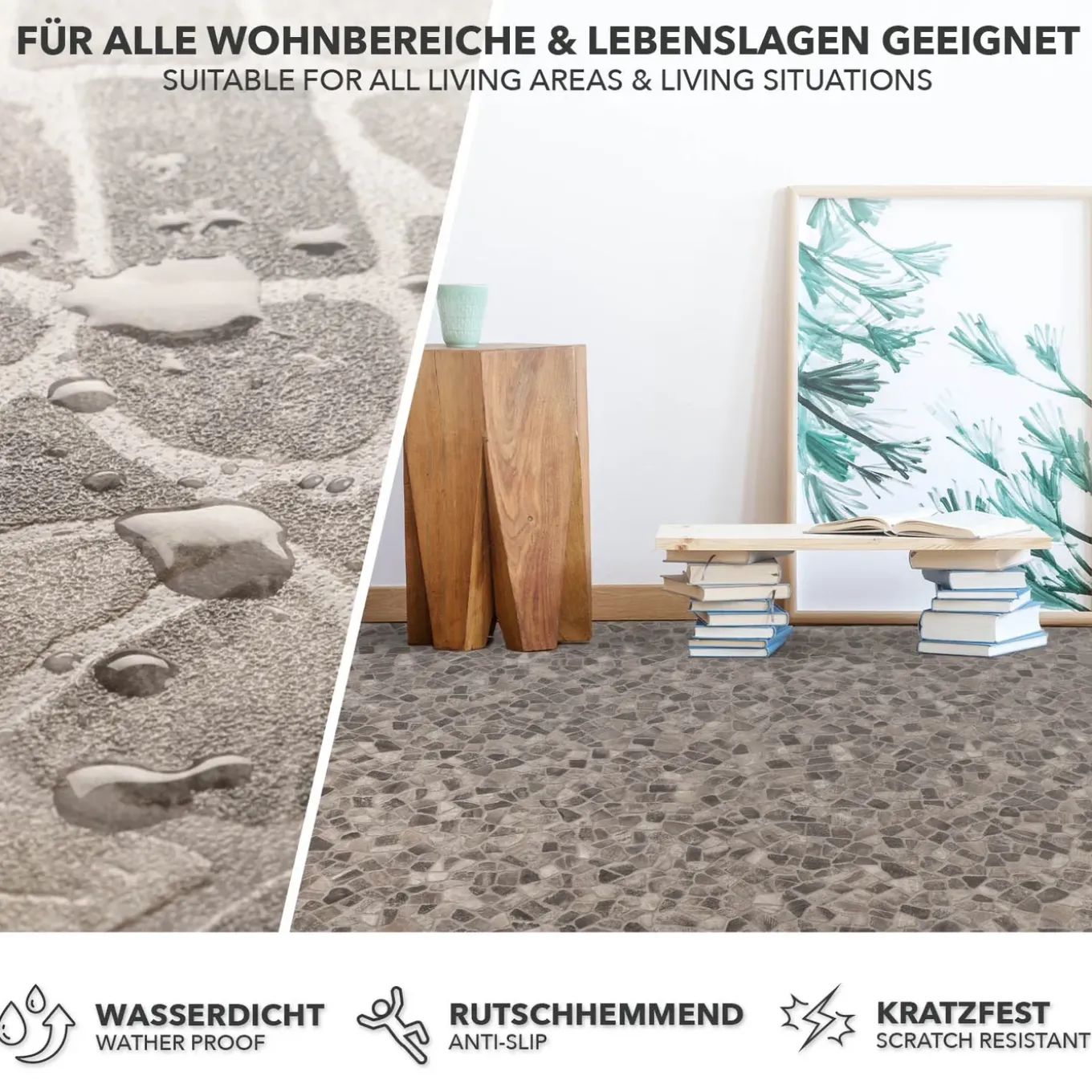 Floordirekt - Pvc Vloeren, Atlantic, Selby 162m, 200 X 50 Cm