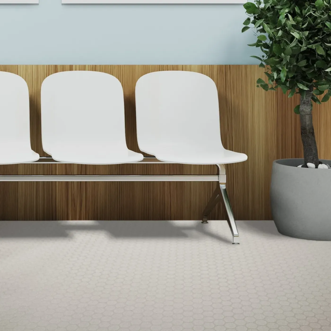 Floordirekt - Pvc Vloeren, Fairplay, Cirkels, Wit, 200 X 350 Cm