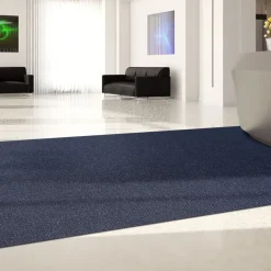Floordirekt - Tapijt Op Rol Hong Kong, Blauw 120 X 100 Cm