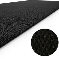 Floordirekt - Tapijt Op Rol Hong Kong, Zwart 67 X 300 Cm