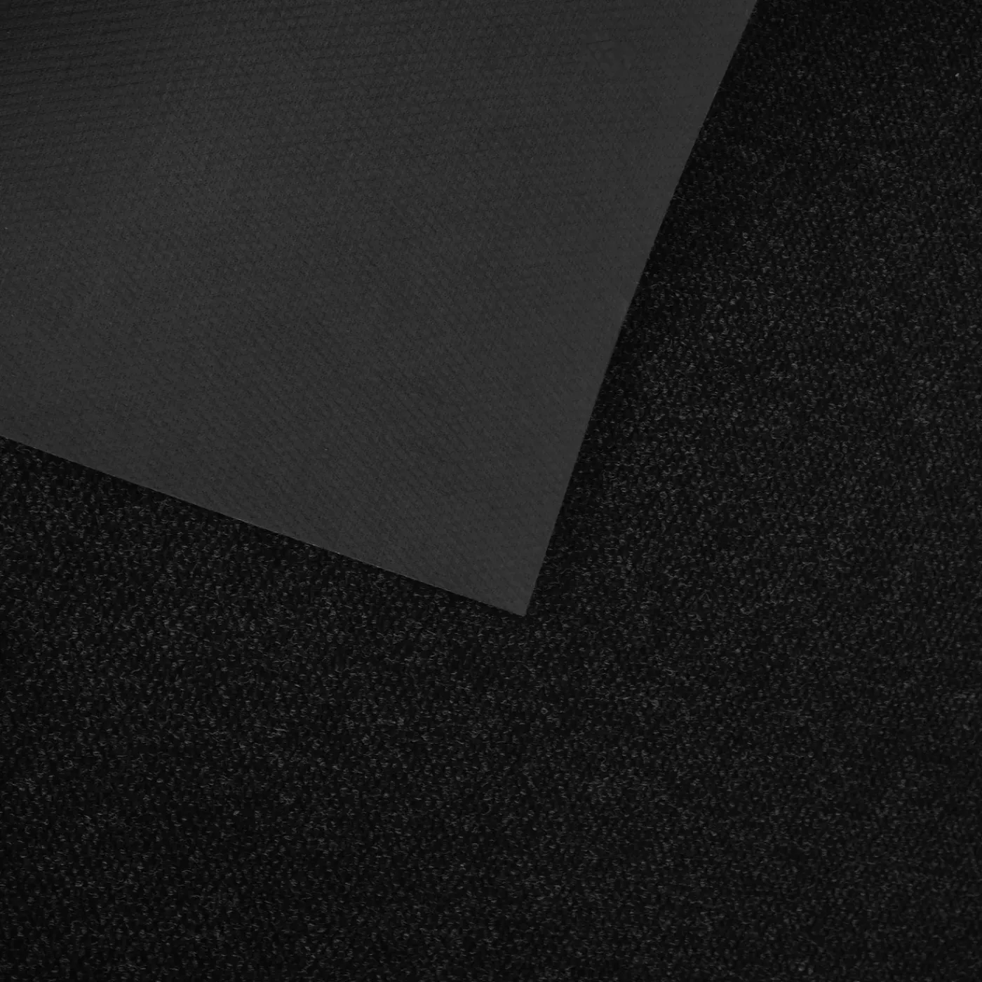 Floordirekt - Tapijt Op Rol Hong Kong, Zwart 67 X 300 Cm