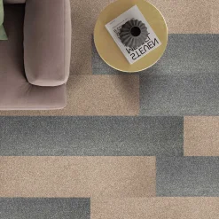 Floordirekt - Tapijtplanken, Walnut, Zilver 950, 100 X 25 Cm
