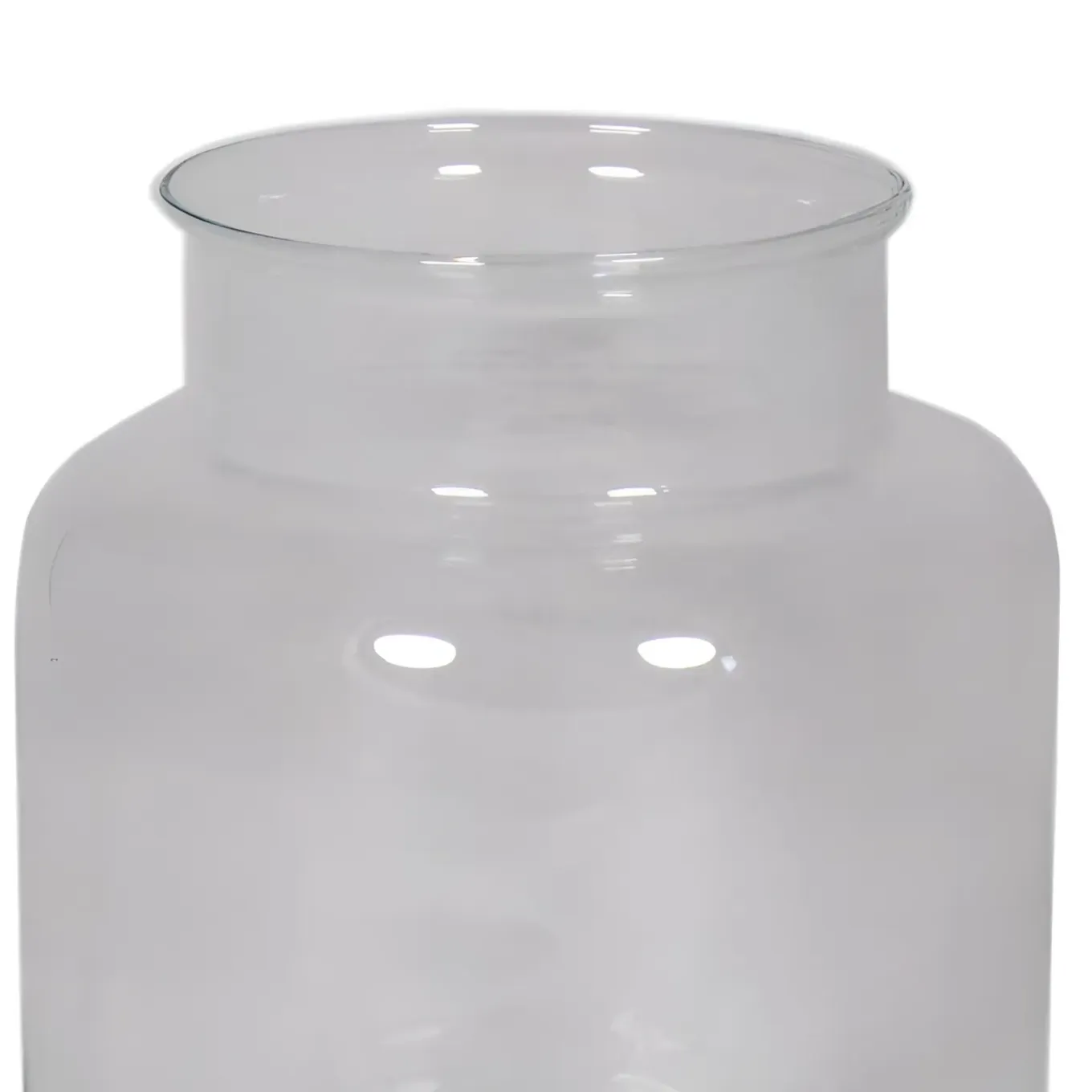 Floran Vaas Melkbus - Glas - Transparant - 19 X 25 Cm