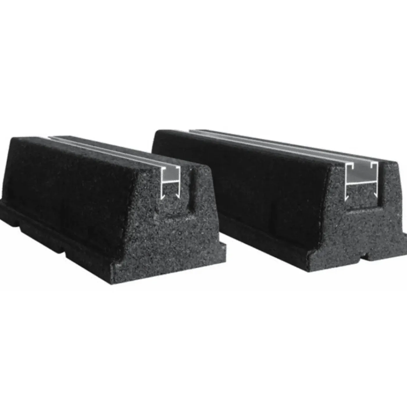 FLUIDHEAT - Paar Vloersteunen Voor Airconditioning - Aspen Pumps - Zwart - 400 Mm