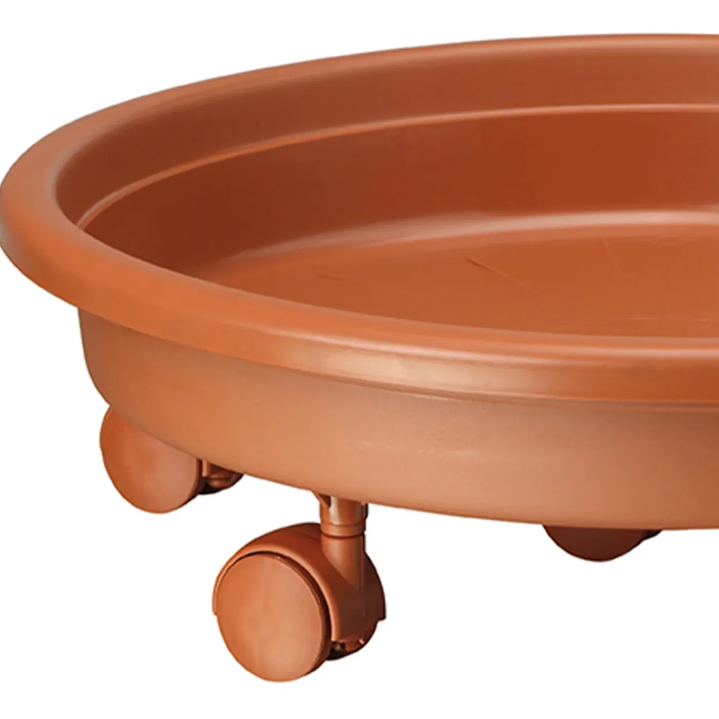 Form Plastic Plantenpot Trolley - Kunststof - Rond - Max 70 Kilo