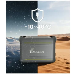 Fossibot Draagbaar Voedingsstation F1800-1024Wh- 1800W-Ultrasnelle Oplading 80%