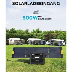FOSSiBOT F2400 LFP Draagbaar Powerstation-2400W 2048Wh Generator - 5 garantie-APP+ SP200 Zonnepaneel