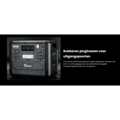 FOSSiBOT F2400 LFP Draagbaar Powerstation-2400W 2048Wh Generator - 5 garantie-APP+ SP200 Zonnepaneel
