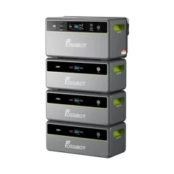 FOSSiBOT-FPB1200-1958Wh-Balkonzonnepanelen Systeem+3×FBP1200-B Accu 6500 Laadcycli, Plug&Play