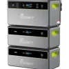FOSSiBOTFPB1200-1958Wh-Balkonzonnepanelen Systeem+2×FBP1200-B Accu-All-in-One Stroomopslag Plug&Play