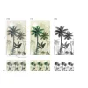 Fotobehang Smart Art Palmbomen - Groen - Beige - 2,70 m x 159 cm