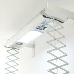 FOXYDRY Air 120 electrisch plafonddroogrek wandmontage - 122 X 57 X 30 cm