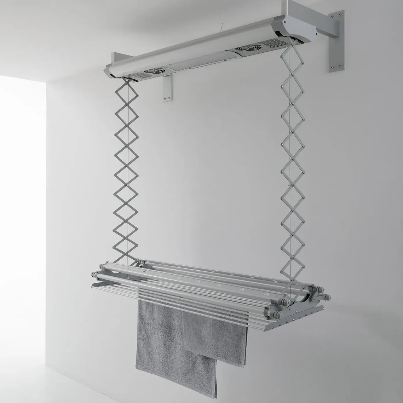 FOXYDRY Air 120 electrisch plafonddroogrek wandmontage - 122 X 57 X 30 cm