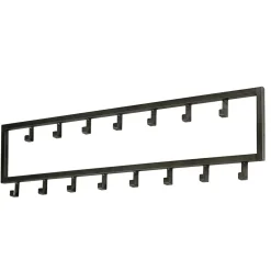 Fraaai - Kapstok Industrieel 15 Haken - 80 Cm Zwart