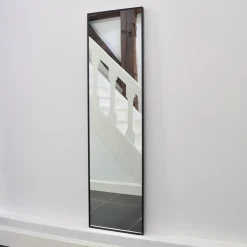 Fragix York Passpiegel - Zwart - Aluminium - 150x40