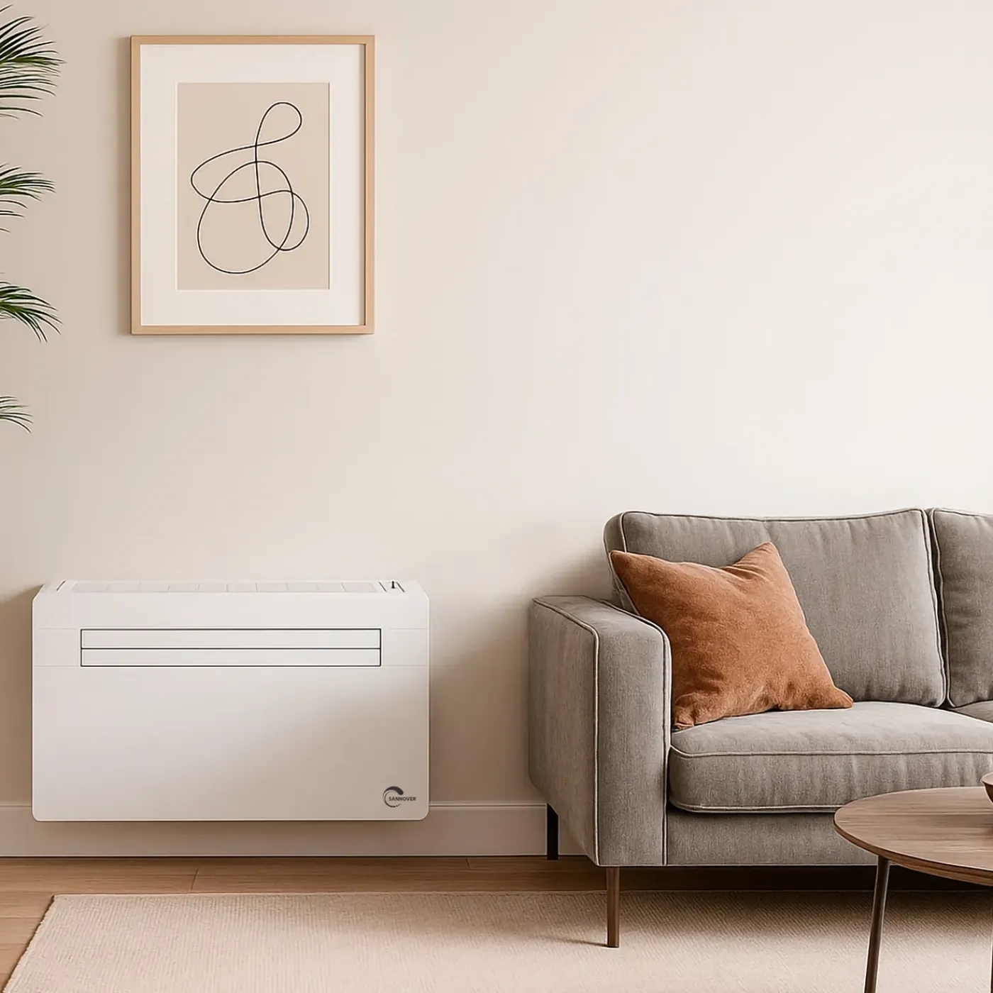 Sannover Fresho 12 Hp 2,5kw / 9000btu Omkeerbare Monobloc Console Airconditioner (verwarmen/koelen)