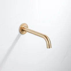 FugaFlow Eccelente Acces Uitloop - 22cm Inkortbaar - Geborsteld Messing Pvd (goud)