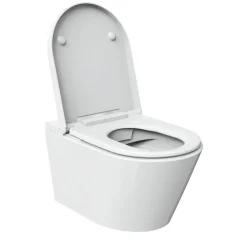 FugaFlow Pietra Douche Wc - Randloos - Fohn - Ladydouche - Glans Wit
