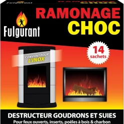 Fulgurant teer- en roetvernietiger 14 zakjes 750gr