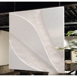 Furnilux Wanddecoratie - Tazi klein 45 x 45 cm - Wit