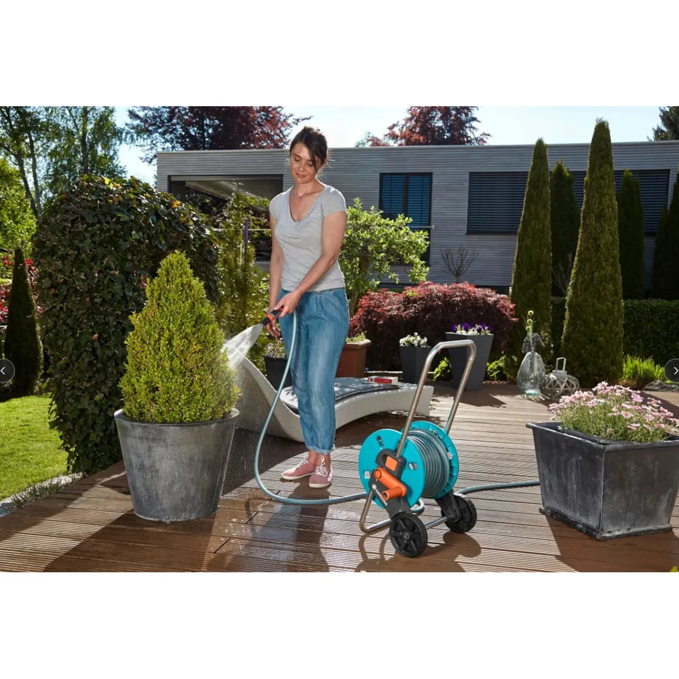 Gardena slangenwagen CleverRoll S set 20m