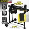 Gardeo Pro - Horizontale Houtkliever 2200 W - 6 Ton Op Poten.
