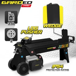Gardeo Pro - Horizontale Houtkliever 2200 W 5 Ton