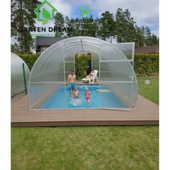 Garten Dream - Zwembad Overkapping - Marina - 3x8m - Verzinkt Staal - 4mm Polycarbonaat