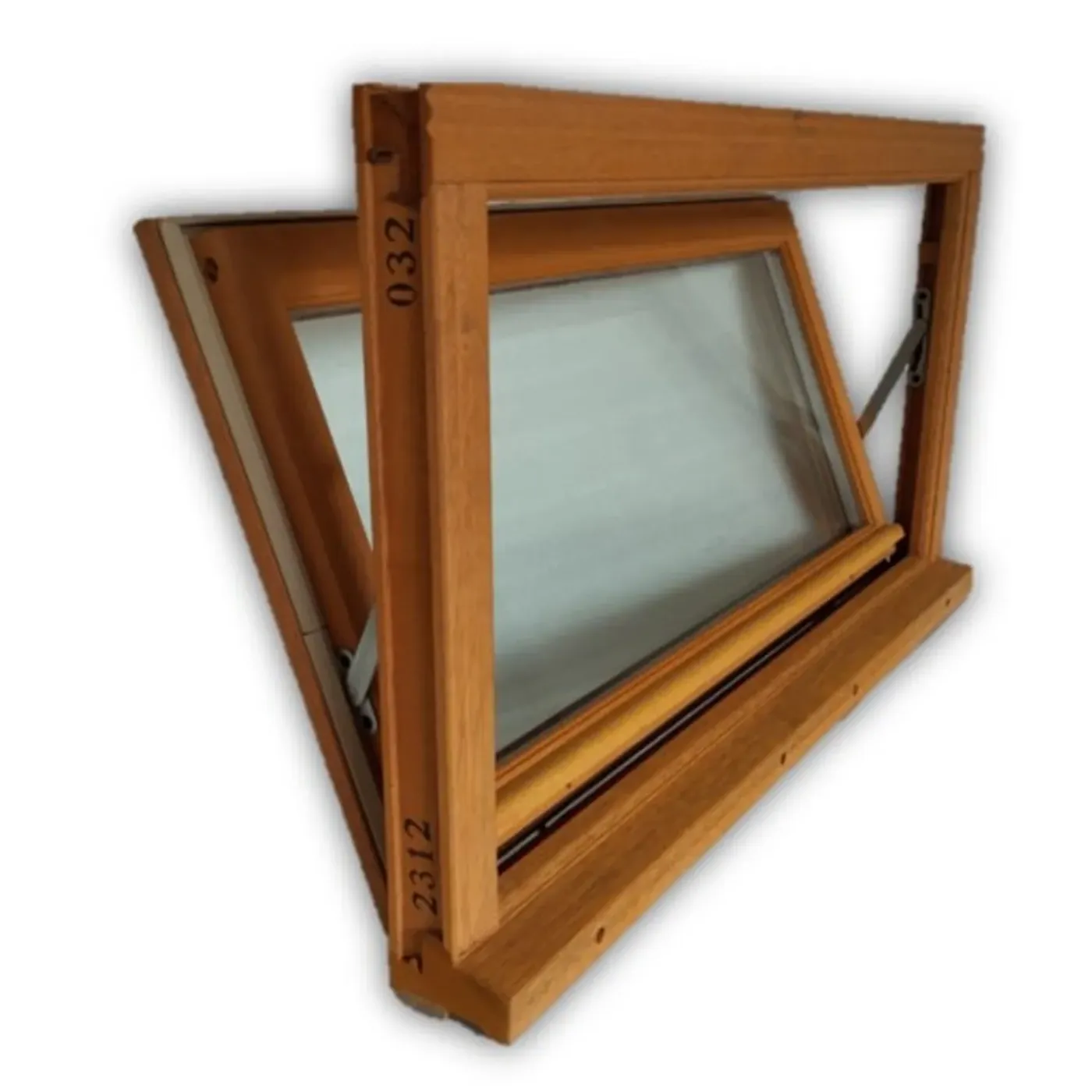 GD Menuiseries - Houten Klepframe H45 X L100 Tafelribben
