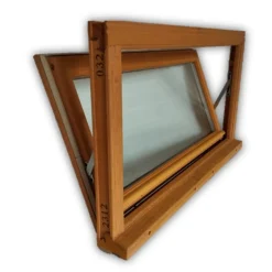 Gd Menuiseries - Houten Klepframe H60 X L120 Ribbentafel