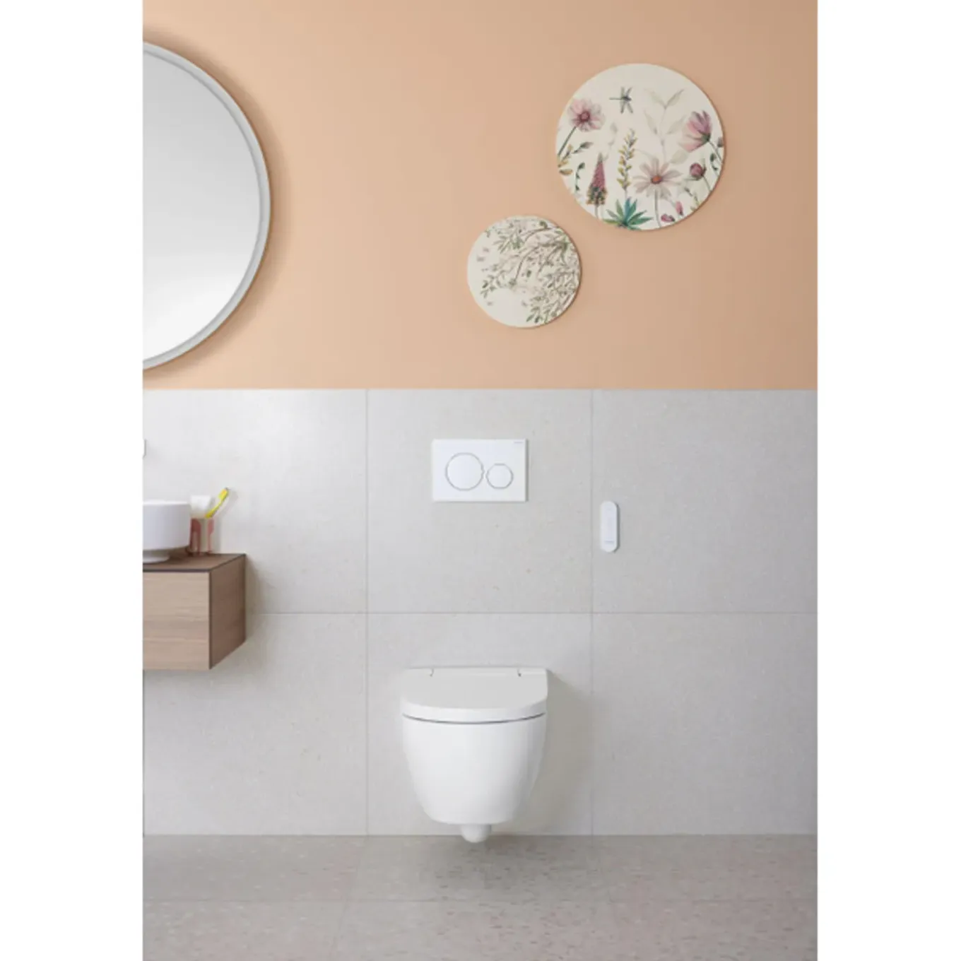Geberit Aquaclean Alba Douche-wc – Whirlspray & Turboflush – Glans Wit