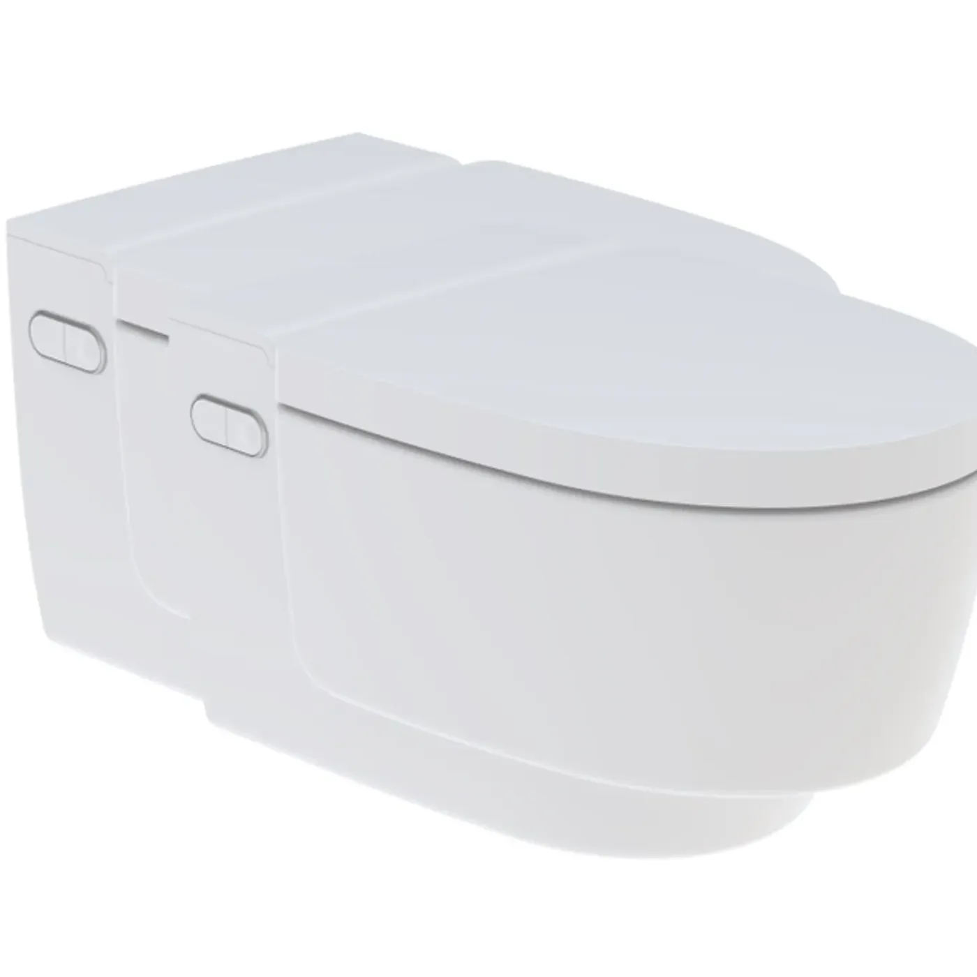 Geberit Aquaclean Mera Classic Douche-wc – Föhn & Geurafzuiging – Wit, Designafdekking Wit