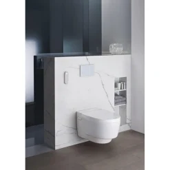 Geberit Aquaclean Mera Classic Douche-wc – Föhn & Geurafzuiging – Wit, Designafdekking Wit
