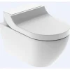 Geberit Aquaclean Tuma Comfort Douche-wc – Verwarmde Zitting & Föhn – Wit, Designafdekking Wit Glas