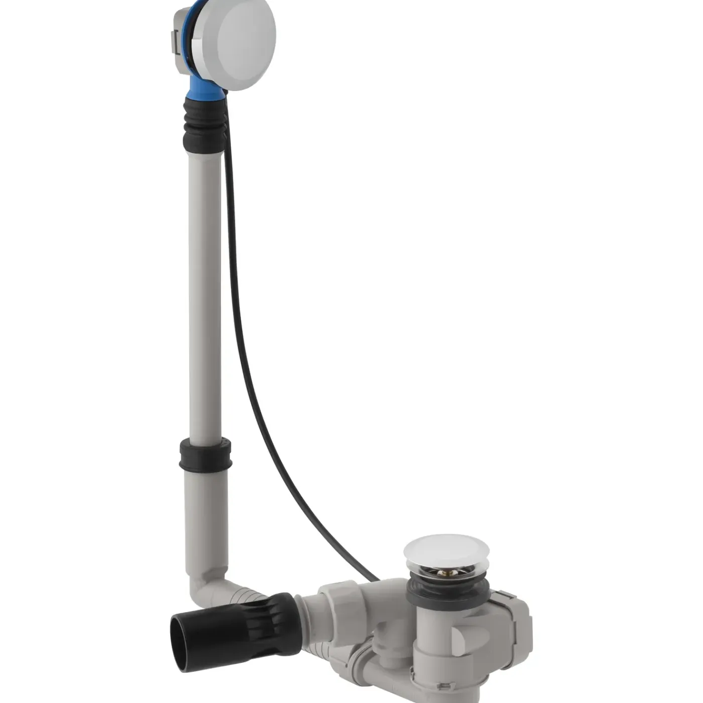 Geberit badafvoer met automatische sluiting 40-50mm wit